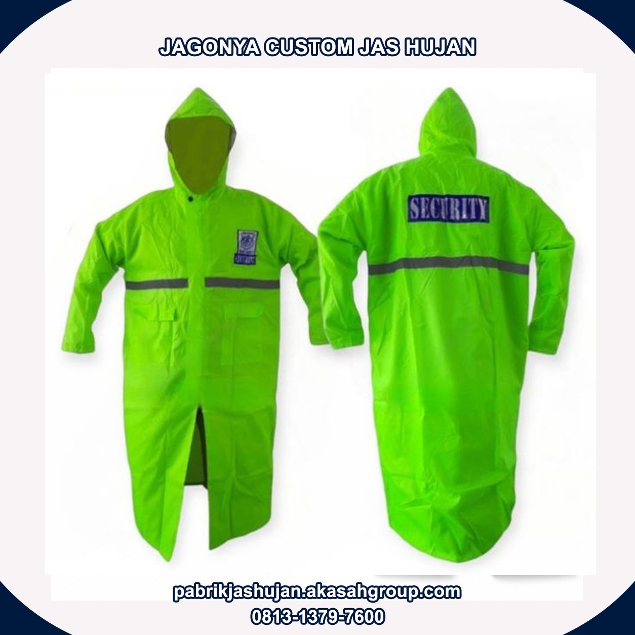 081313797600 Pabrik Konveksi Pusat Jasa Pembuatan Jas Hujan Jubah Custom Terpercaya Berpengalaman Harga Murah Kualitas Bagus 1